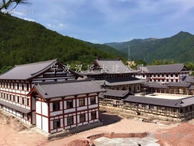 长治寺院重建工程施工